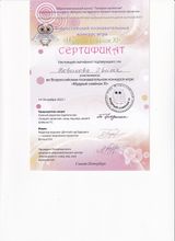 Участник Всероссийского познавательного конкурса-игры "мудрый совёнок XI" -  Эвита Н.
