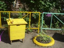 пасека на участке группы "Антошка"